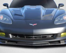 2005-2013 Chevrolet Corvette C6 Carbon Creations ZR Front Lip Splitter - 3 Piece ( Base Model)