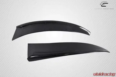 2005-2013 Chevrolet Corvette C6 Carbon Creations ZR Front Lip Splitter - 3 Piece ( Base Model) - 115523