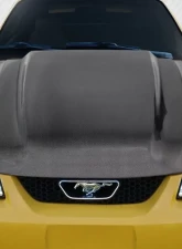 1999-2004 Ford Mustang Carbon Creations Cowl Hood - 1 Piece                                     - 115529 - Image 5