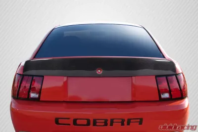 1999-2004 Ford Mustang Carbon Creations Cobra Look Wing - 1 Piece - 115531
