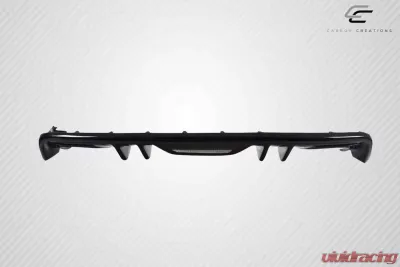 2015-2017 Ford Mustang Carbon Creations KT Style Rear Diffuser - 1 Piece - 115535