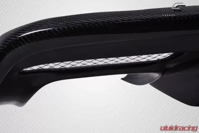 2015-2017 Ford Mustang Carbon Creations KT Style Rear Diffuser - 1 Piece - 115535