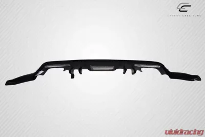 2015-2017 Ford Mustang Carbon Creations KT Style Rear Diffuser - 1 Piece - 115535