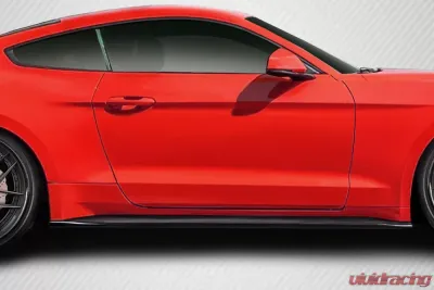 2015-2023 Ford Mustang Carbon Creations KT Side Skirt Rocker Panels - 2 Piece - 115536
