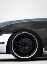 2010-2014 Ford Mustang Carbon Creations GT350 V2 Look Front Fenders - 2 Piece                                     - 115538 - Image 7