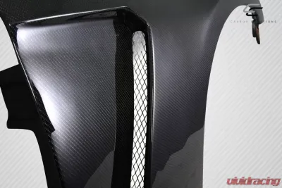 2010-2014 Ford Mustang Carbon Creations GT350 V2 Look Front Fenders - 2 Piece - 115538
