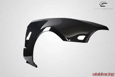 2010-2014 Ford Mustang Carbon Creations GT350 V2 Look Front Fenders - 2 Piece - 115538