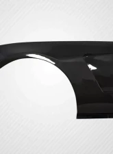 2010-2014 Ford Mustang Carbon Creations GT350 V2 Look Front Fenders - 2 Piece                                     - 115538 - Image 5