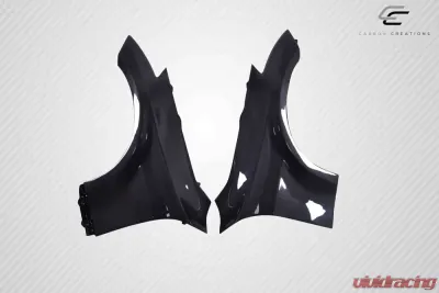 2003-2008 Nissan 350Z Z33 Carbon Creations Demon Front Fenders - 2 Piece - 115558