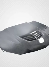 2004-2008 Pontiac Grand Prix Carbon Creations Stingray Z Hood- 1 Piece                                     - 115563 - Image 3