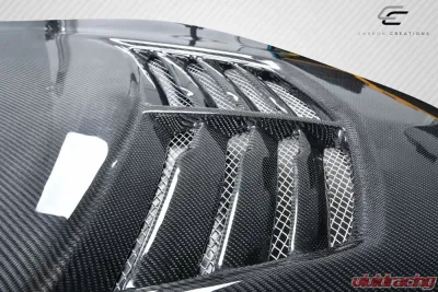 2004-2008 Pontiac Grand Prix Carbon Creations Stingray Z Hood- 1 Piece - 115563