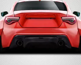 2013-2020 Scion FR-S Toyota 86 Subaru BRZ Carbon Creations GT500 V3 Rear Diffuser - 1 Piece
