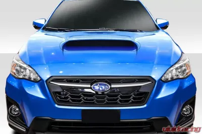 2018-2023 Subaru Crosstrek Duraflex STI Look Hood - 1 Piece - 115573