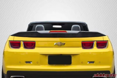 2010-2013 Chevrolet Camaro Convertible Carbon Creations A Spec Rear Wing Spoiler - 1 Piece - 115582