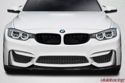 2014-2018 BMW M3 F80 2014-2020 M4 F82 F83 Carbon Creations CS Look Front Lip Under Spoiler - 1 Piece - 115596