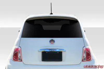 2012-2019 Fiat 500 Duraflex Abarth Look Roof Wing Spoiler - 1 Piece - 115623