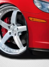 2005-2013 Chevrolet Corvette C6 Carbon Creations ZR Front Fender Spats - 2 Piece                                     - 115643 - Image 5