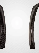 2005-2013 Chevrolet Corvette C6 Carbon Creations ZR Front Fender Spats - 2 Piece                                     - 115643 - Image 2