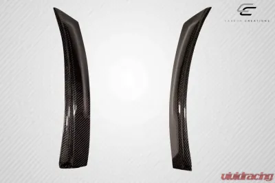 2005-2013 Chevrolet Corvette C6 Carbon Creations ZR Front Fender Spats - 2 Piece - 115643