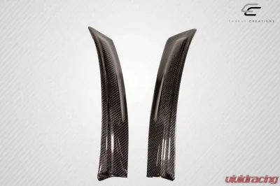 2005-2013 Chevrolet Corvette C6 Carbon Creations ZR Front Fender Spats - 2 Piece - 115643