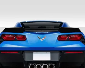 2014-2019 Chevrolet Corvette C7 Duraflex ZRF1 Look Rear Wing Spoiler - 1 Piece