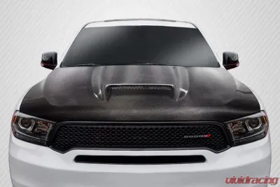 2011-2023 Dodge Durango Carbon Creations SRT Look Hood - 1 Piece - 115653