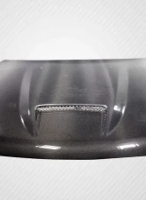 2011-2023 Dodge Durango Carbon Creations SRT Look Hood - 1 Piece                                     - 115653 - Image 3
