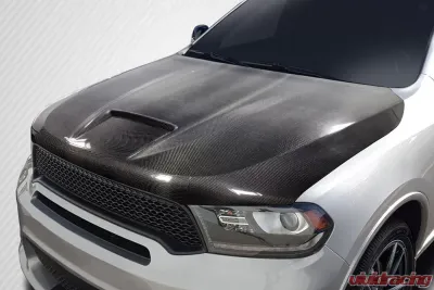 2011-2023 Dodge Durango Carbon Creations SRT Look Hood - 1 Piece - 115653