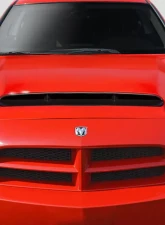 2006-2010 Dodge Charger Duraflex Demon Look Hood - 1 Piece                                     - 115676 - Image 7