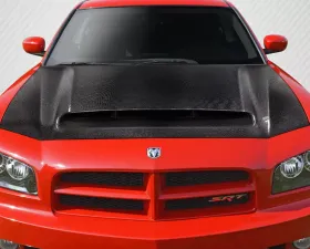 2006-2010 Dodge Charger Carbon Creations Demon Look Hood - 1 Piece