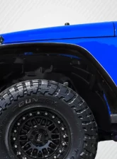 2007-2018 Jeep Wrangler Carbon Creations Rugged Front Fenders - 2 Piece                                     - 115680 - Image 2