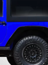 2007-2018 Jeep Wrangler Carbon Creations Rugged Rear Fenders - 2 Piece                                     - 115681 - Image 2