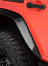 2007-2018 Jeep Wrangler Carbon Creations Rugged Rear Fenders - 2 Piece                                     - 115681 - Image 2