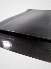 2008-2023 Dodge Challenger Carbon Creations Demon Look Hood - 1 Piece                                     - 115689 - Image 7