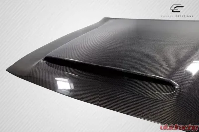 2008-2023 Dodge Challenger Carbon Creations Demon Look Hood - 1 Piece - 115689