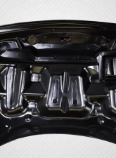 2008-2023 Dodge Challenger Carbon Creations Demon Look Hood - 1 Piece                                     - 115689 - Image 9