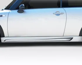 2002-2006 Mini Cooper / Cooper S R50 R53 2005-2008 Cooper convertible R52 Duraflex LMS Sport Side Skirts Rocker Panels - 2 Piece