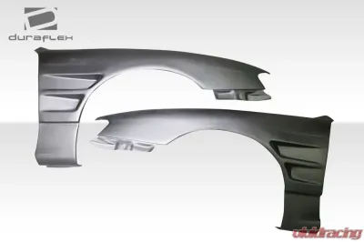 1997-1998 Nissan 240SX S14 Duraflex D1 Sport 30mm Front Fenders - 2 Piece - 115700