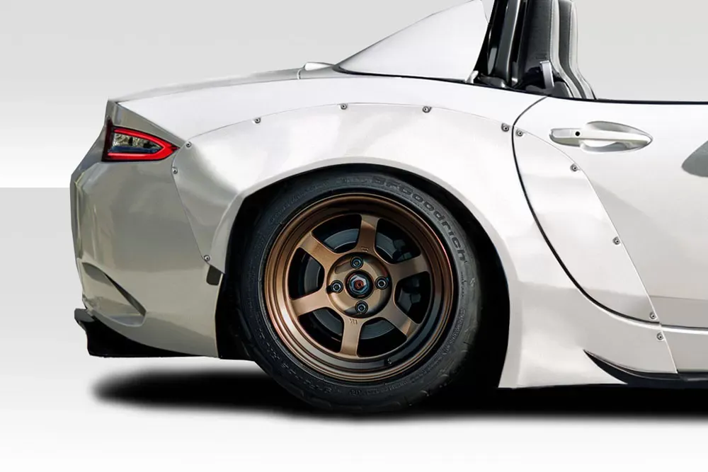 2016-2023 Mazda Miata Duraflex TKO RBS Rear Fender Flares - 4 Piece - 115716