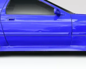 1986-1991 Mazda RX-7 Duraflex Vanish Side Skirt Rocker Panels - 2 Piece