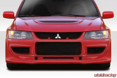 2003-2006 Mitsubishi Lancer Evolution 8 9 Duraflex VRS Front Bumper Cover - 1 Piece - 115720