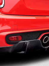 2014-2021 Mini Cooper S F55 F56 F57 Carbon Creations DLR Rear Diffuser - 1 Piece                                     - 115730 - Image 2