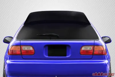 1992-1995 Honda Civic HB Carbon Creations Demon Rear Roof Wing Spoiler - 1 Piece - 115741