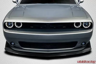 2015-2023 Dodge Challenger Carbon Creations Street Xtreme Look Front Lip - 1 Piece - 115747