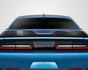 2008-2023 Dodge Challenger Carbon Creations Demon Look Rear Wing Spoiler - 1 Piece