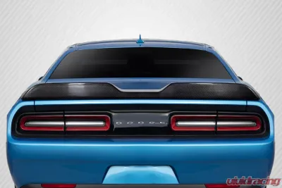 2008-2023 Dodge Challenger Carbon Creations Demon Look Rear Wing Spoiler - 1 Piece - 115761