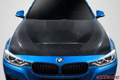 2012-2018 BMW 3 Series F30 / 2014-2020 4 Series F32 Carbon Creations GTS Look Hood - 1 Piece - 115765