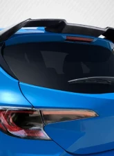 2019-2024 Toyota Corolla Hatchback Carbon Creations A Spec Roof Wing Spoiler - 1 Piece                                     - 115777 - Image 6
