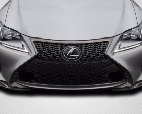 2014-2018 Lexus RC Series RC200T RC350 Carbon Creations EBS Front Lip Splitters - 2 Piece (F Sport model only)