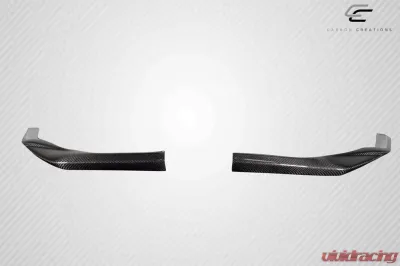 2014-2018 Lexus RC Series RC200T RC350 Carbon Creations EBS Front Lip Splitters - 2 Piece (F Sport model only) - 115803